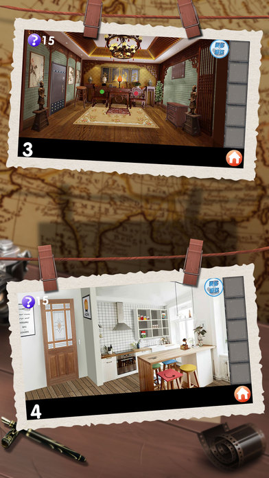 Puzzle Room Escape Challenge game :Family House screenshot 2