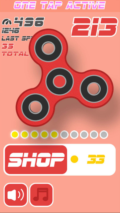 Fidget Tappy Spinner - Finger Spin Master screenshot 4