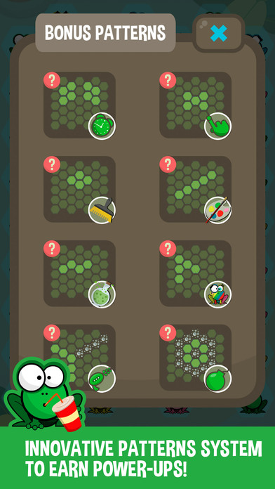 Pop Frogs: Match-3 puzzle screenshot 2