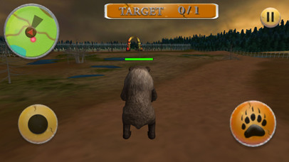 Wild Angry Animal Bear Simulator 3D screenshot 3
