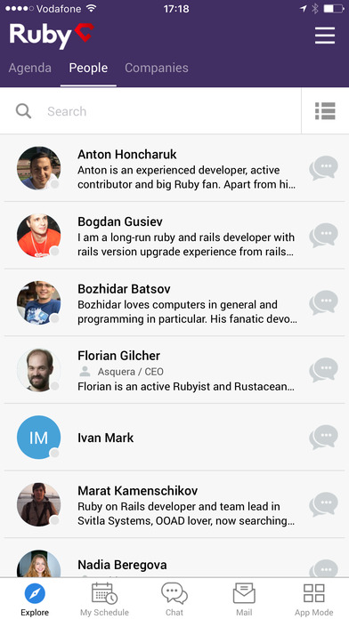 RubyC 2017 Conference screenshot 2