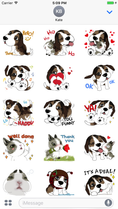 Stickers Dog Lovely screenshot 2