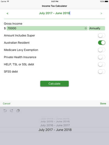 TaxCalc AU - Australian Income Tax Calculator Finance