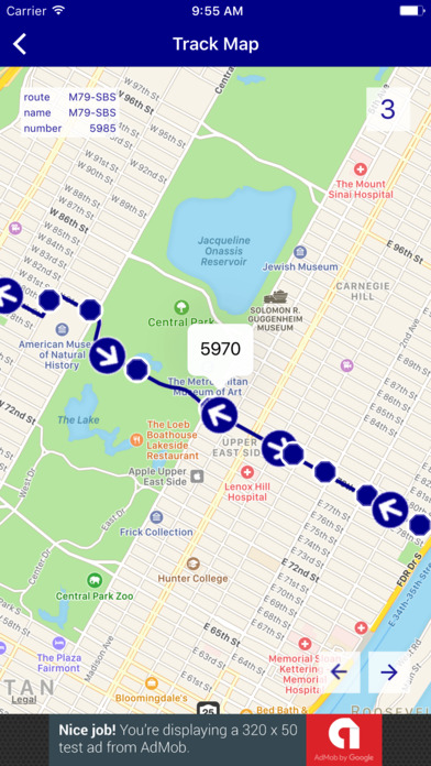 Transit Tracker - MTA screenshot 2