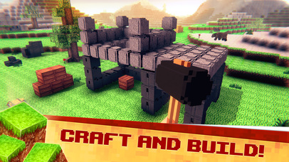 Blocky Craft Survival Game PRO screenshot 2