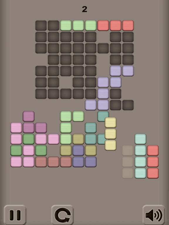 Игра Пазл с цветными блоками / Colored Blocks Puzzle