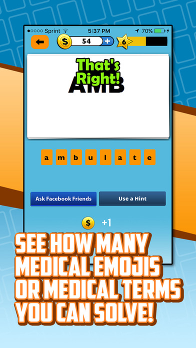 Guess The Medical Terminology & Emoji Trivia screenshot 2
