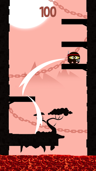Ninja Lava Jump screenshot 3