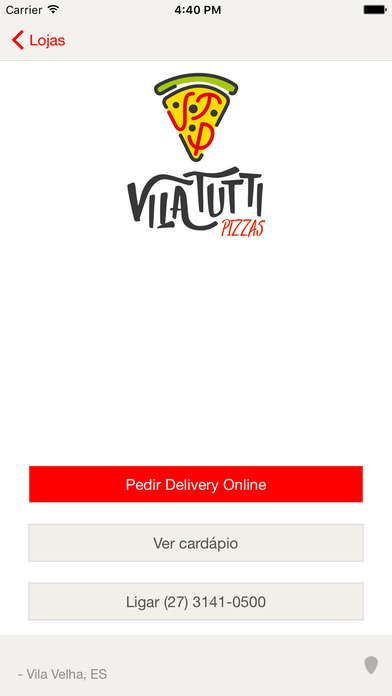 Vila Tutti Pizzas screenshot 2