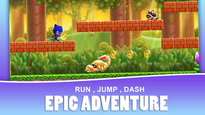 Blue Cat Hero Adventure screenshot 2