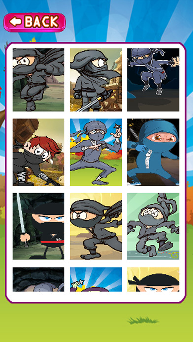 Jigsaw Games Ninja Puzzles Education screenshot 2