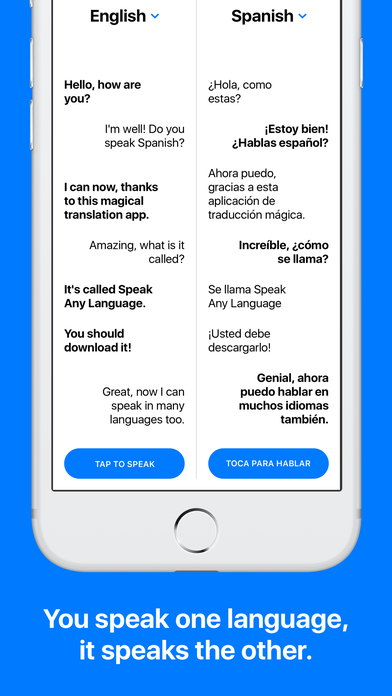 Speak Any Language - Translate Voice Live screenshot 2
