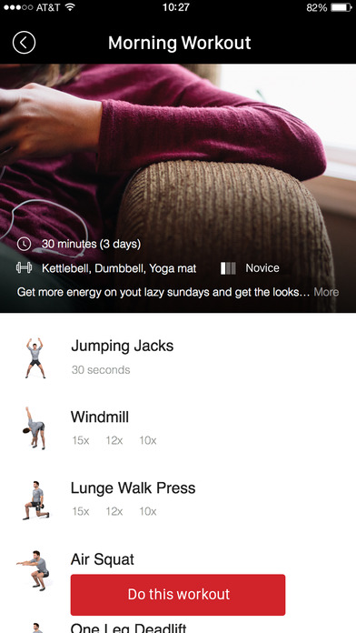 The Fitness App screenshot 2