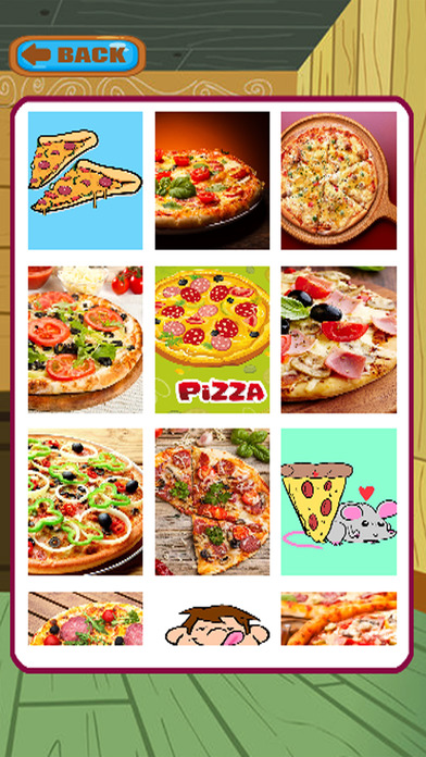 Learn And Games Puzzle Food Pizza Version screenshot 2