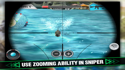 Hungry Fish Hunting - Sniper Shark Shooting screenshot 2