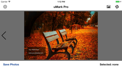 uMark Photo Watermarker Pro screenshot 3