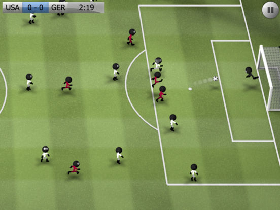 Screenshots of Stickman Soccer for iPad