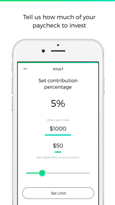 Vault - Save for retirement screenshot 3