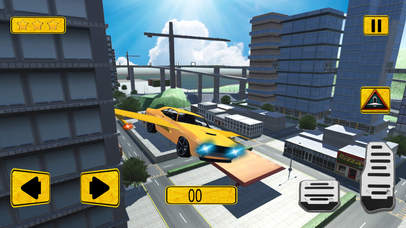 Flying Car & Bus World - Pilot Simulator Game screenshot 2