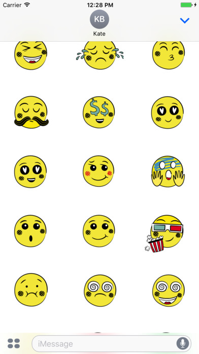 Top Emoji Stickers for Message screenshot 2
