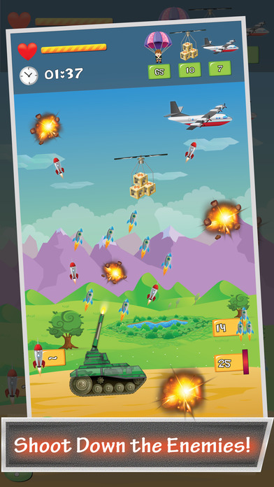 Tank Sky War screenshot 2