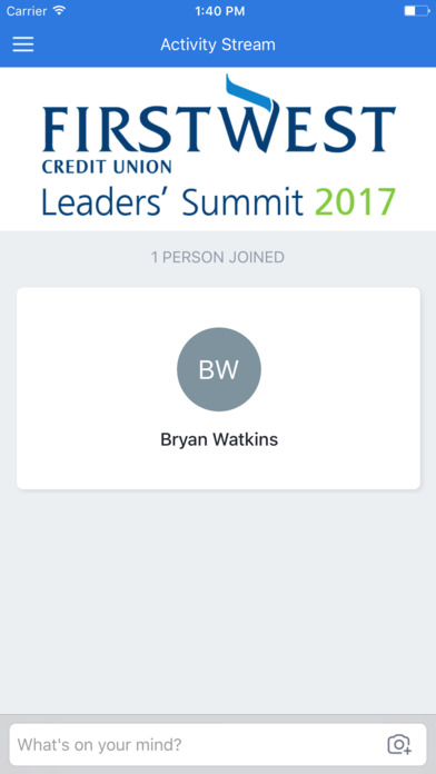 First West Leaders' Summit screenshot 2
