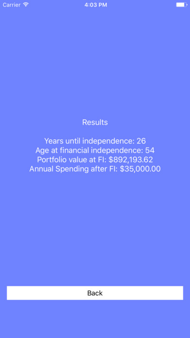 Financial Independence Calculator - Retire Early screenshot 4