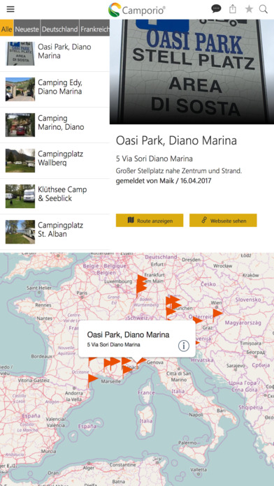 Camporio Die Camper-Community screenshot 3
