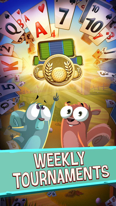 Screenshots of Fairway Solitaire Blast for iPhone
