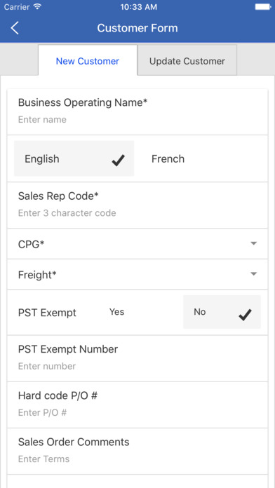 DGI Supply Forms screenshot 3