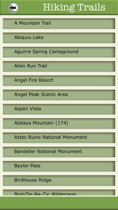 New Mexico Camping & Hiking Trails screenshot 3