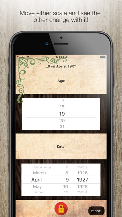 Age Calendar screenshot 2