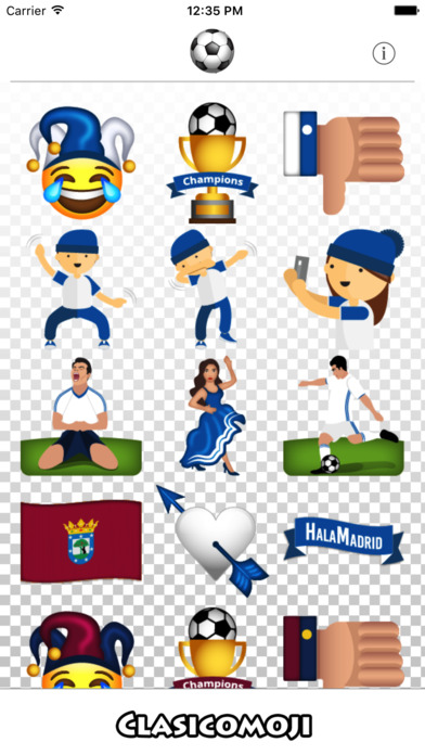 ClasicoMoji: Emojis 4 Barca vs Madrid  Match screenshot 2