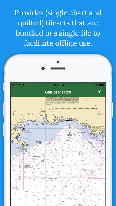 Marine Charts Offline: Gulf of Mexico (LOUISIANA) screenshot 2