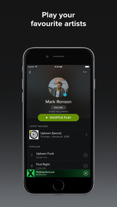 Premium Music & Finder Spotify Premium screenshot 2