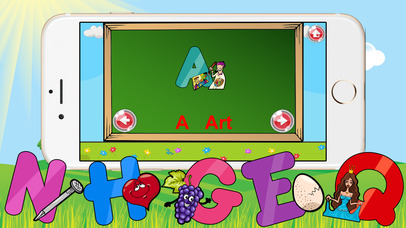 ABC vocabulary,language learning toddler kids game screenshot 3