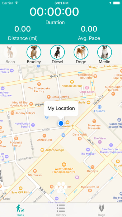 Track your walk - Dog walk screenshot 2