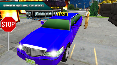 Real City Limo Driving 3D : Taxi Parking Legend screenshot 4