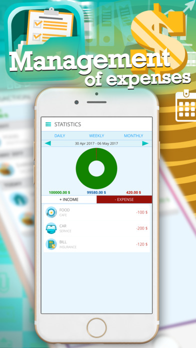 Money Manager - Tracking of Income and expenses screenshot 3