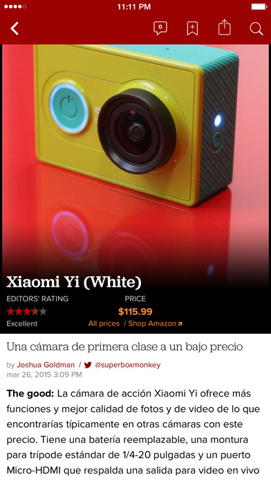 Captura de pantalla del iPhone 4