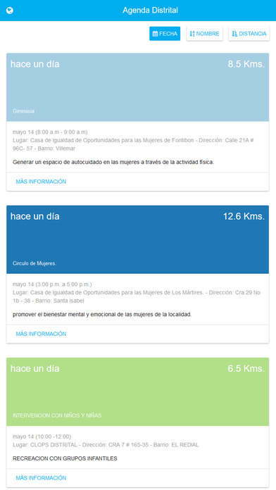 Agéndate con Bogotá screenshot 2