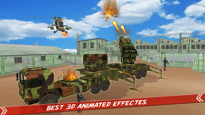 Helicopter Defence Strike - 3d Anti Aircraft Games screenshot 2