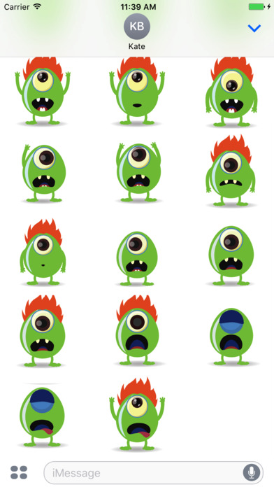 Monster - stickers & emoji screenshot 2