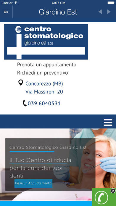 Giardino Est Centro Stomatologico screenshot 2