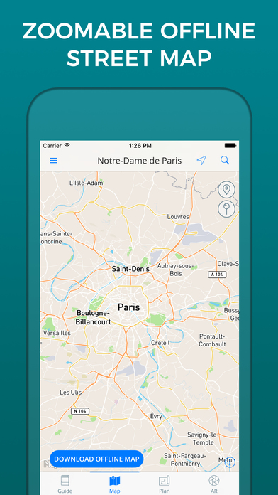 Notre Dame Cathedral Guide and Maps screenshot 3
