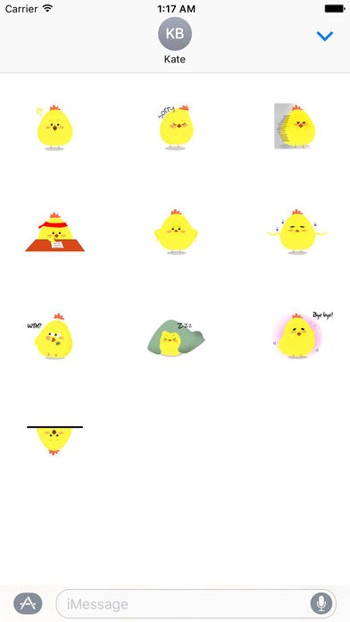 Cute Chicken - ChickenMoji Stickers screenshot 3