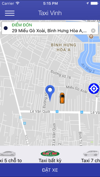 Taxi Vinh screenshot 2