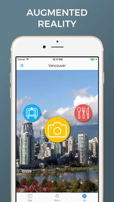Vancouver city maps screenshot 2