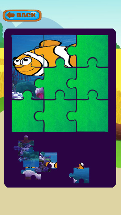Cartoon Jigsaw Little Fish Tiny Puzzle screenshot 4