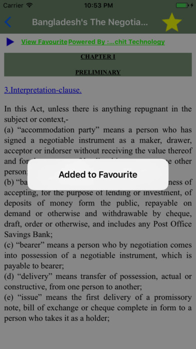 The Negotiable Instruments Act screenshot 3